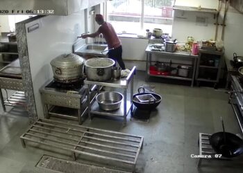 Workplace incidents at Kitchen