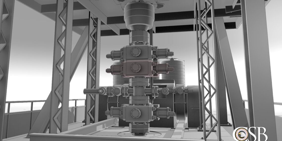 Interim Animation of Pryor Trust Gas Well Blowout and Fire