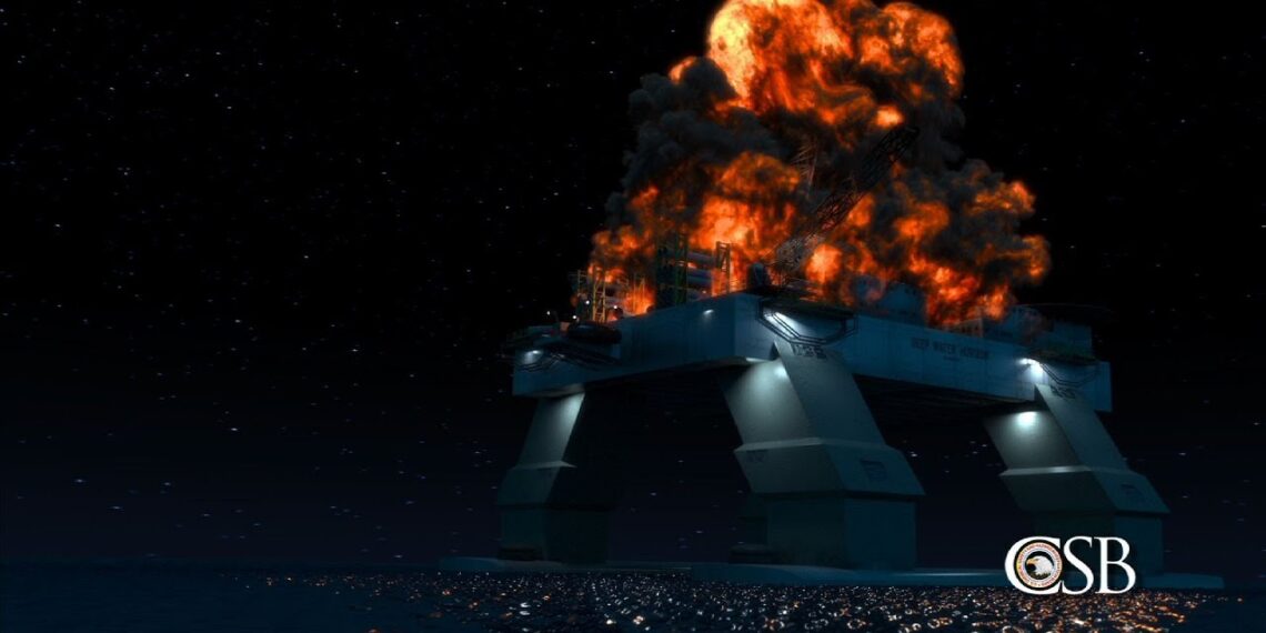 Deepwater Horizon Blowout Animation