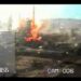 Silver Eagle Refinery Explosion Surveillance Footage